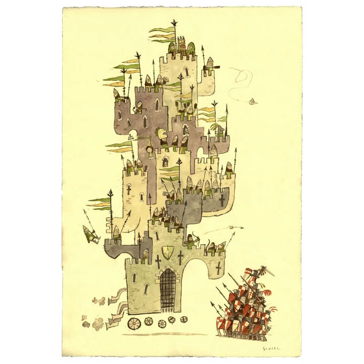 "Castle Ultimate" by Scott Campbell