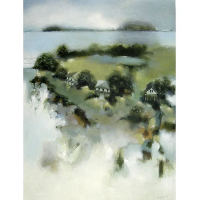 "Houses, Nicollet Island" by Rebecca Silus