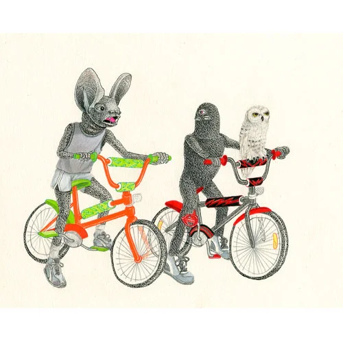 "freestyle friends" by  Matthew Furie
