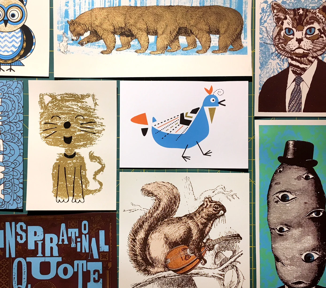 "Tiny Print Collection" by Nate Duval