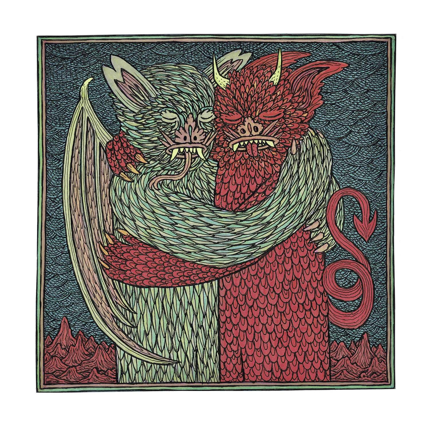 "Demon Embrace" by Theo Ellsworth