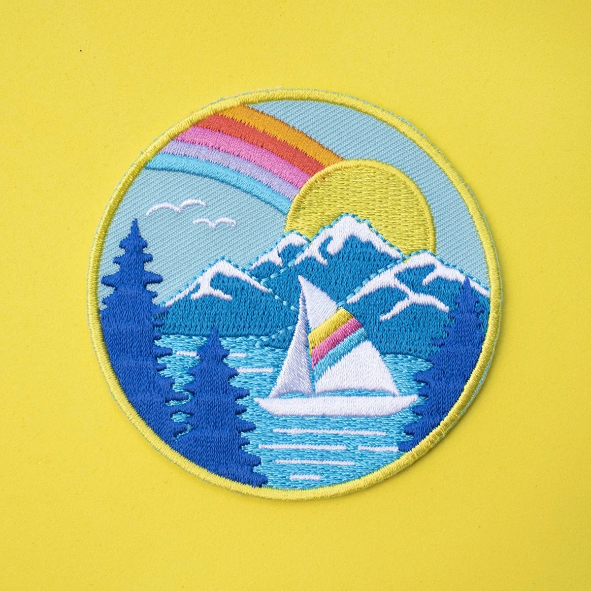 Tahoe Embroidered Patch by Lucky Horse Press