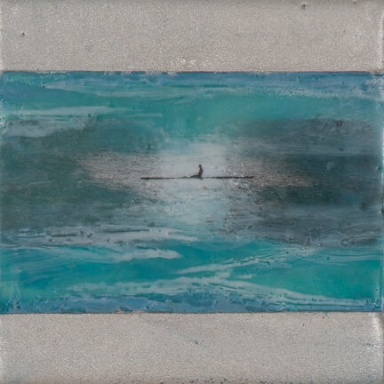 Silver Stripe Sculler