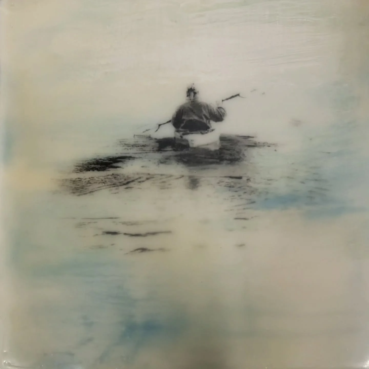 Holiday Open Studio this Fri and Sat! Please drop by for art and libation in Studio 206. I'll have small encaustics, big paintings, plus a demo.
#encausticpainting #oilandcoldwaxmedium #nhartist #kayaking #rowing #sculling #sailing #uvrf