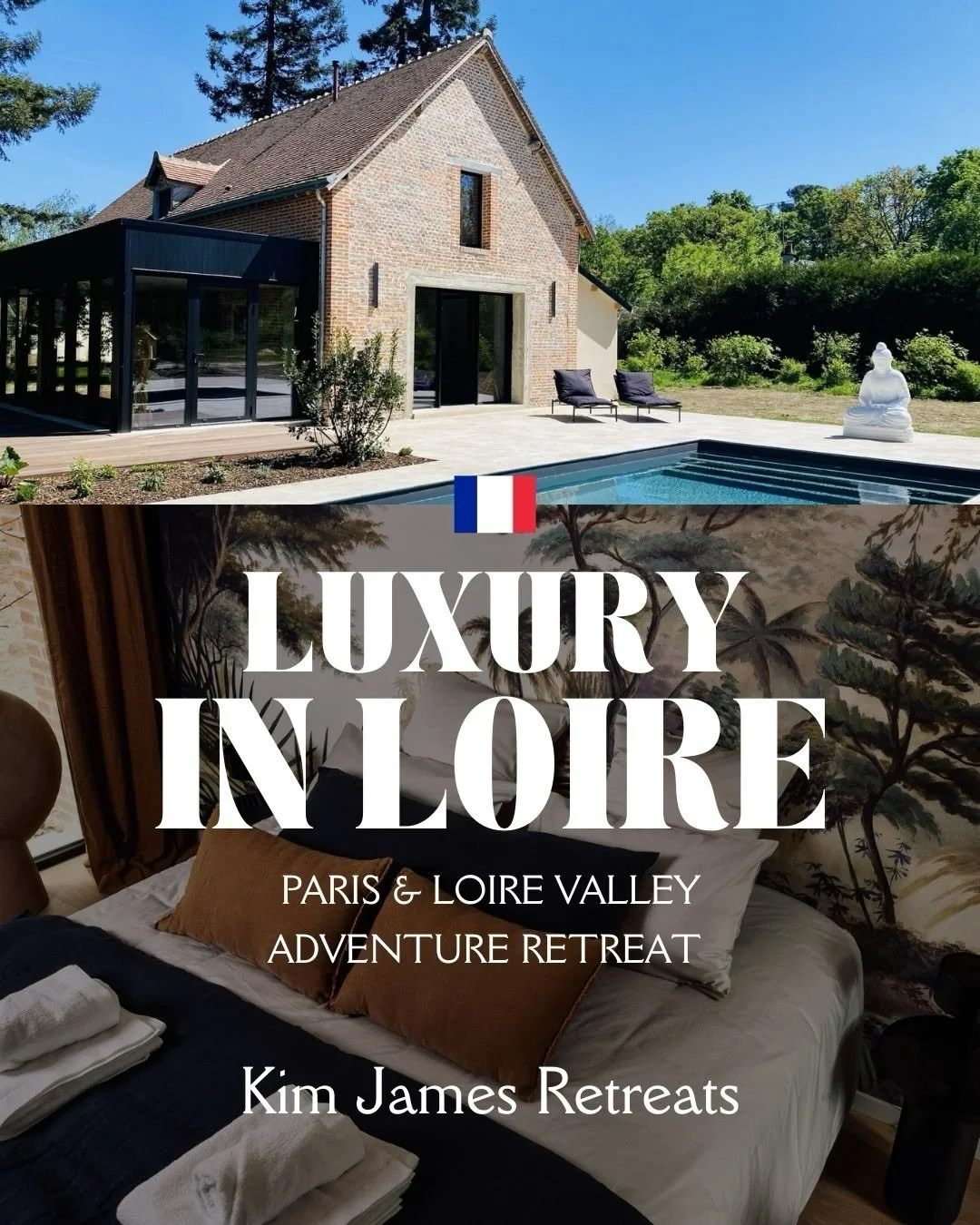 𝐏𝐚𝐫𝐢𝐬 + 𝐭𝐡𝐞 𝐋𝐨𝐢𝐫𝐞 𝐕𝐚𝐥𝐥𝐞𝐲 - 4 𝘴𝘱𝘰𝘵𝘴 𝘭𝘦𝘧𝘵!&thinsp;
&thinsp;&thinsp;&thinsp;&thinsp;&thinsp;
Join @benemudra and me for a food, wine, wellness, and cultural adventure in 𝐅𝐫𝐚𝐧𝐜𝐞!&thinsp;&thinsp;&thinsp;&thinsp;&thinsp;
&