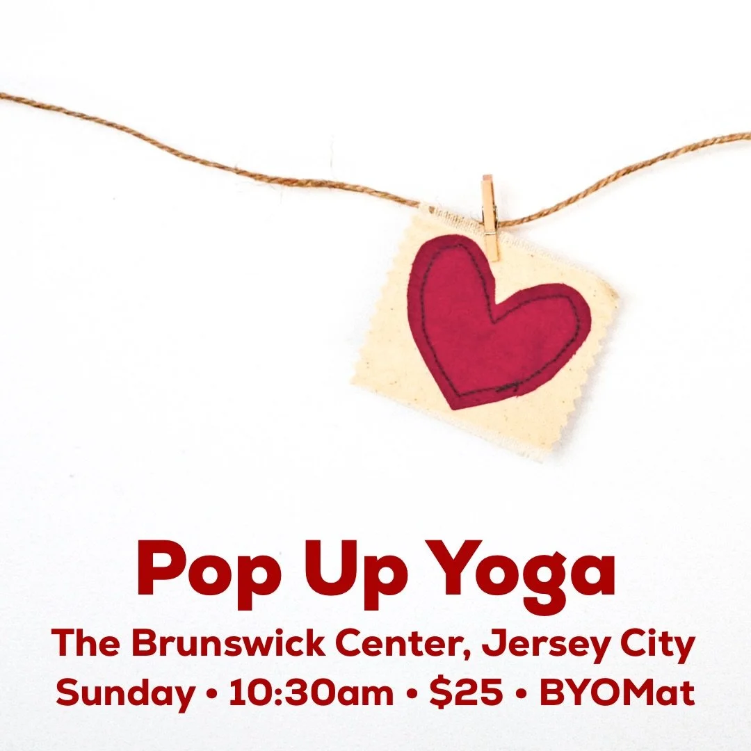 Join me for 𝐢𝐧-𝐩𝐞𝐫𝐬𝐨𝐧 𝐲𝐨𝐠𝐚 this weekend in downtown Jersey City (𝘵𝘩𝘪𝘴 𝘸𝘪𝘭𝘭 𝘣𝘦 𝘵𝘩𝘦 𝘭𝘢𝘴𝘵 𝘪𝘯-𝘱𝘦𝘳𝘴𝘰𝘯 𝘧𝘰𝘳 𝘢 𝘧𝘦𝘸 𝘸𝘦𝘦𝘬𝘴):&thinsp;&thinsp;&thinsp;
&thinsp;&thinsp;&thinsp;
📆 Sunday, February 15, 2026&thinsp;&