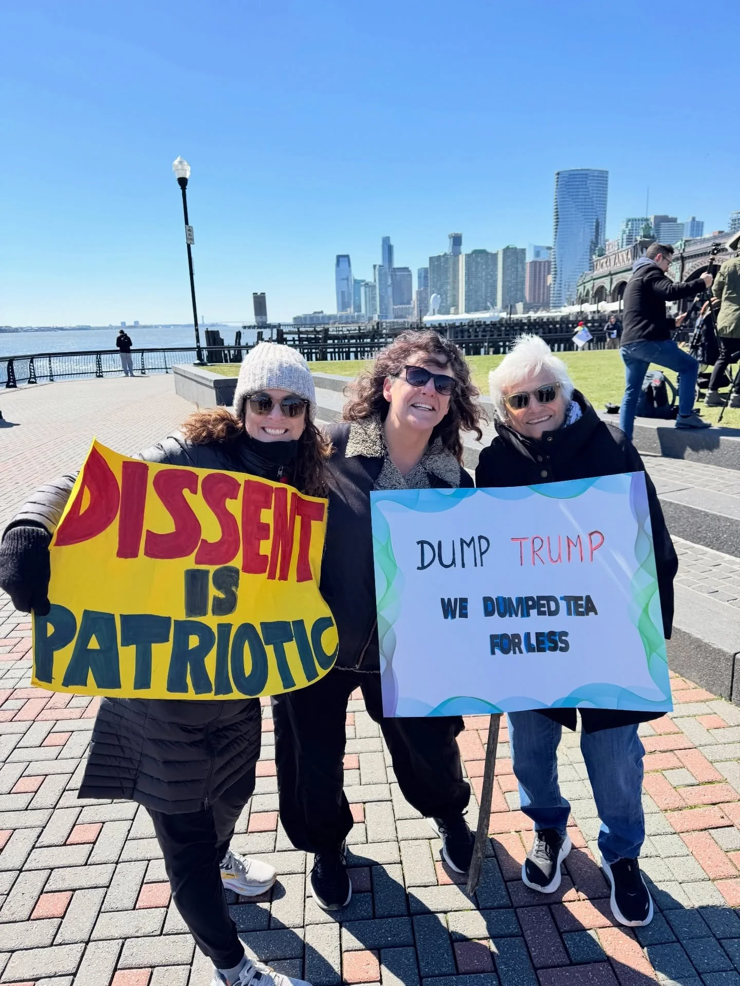 I canceled my morning yoga class at the last minute b/c I felt pulled to join my neighbors at our local NO KINGS rally. Yoga is more than poses and stretching, it&rsquo;s living in a way that does no harm, with integrity and compassion. These values 