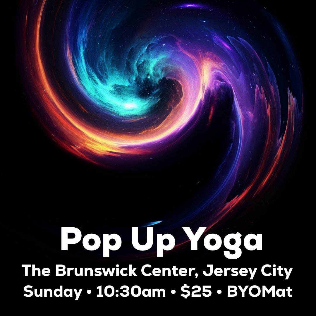 Join me for 𝐢𝐧-𝐩𝐞𝐫𝐬𝐨𝐧 𝐲𝐨𝐠𝐚 this weekend in downtown Jersey City (𝘰𝘯𝘭𝘺 𝘤𝘭𝘢𝘴𝘴 𝘶𝘯𝘵𝘪𝘭 𝘮𝘪𝘥 𝘑𝘶𝘯𝘦):&thinsp;
&thinsp;&thinsp;&thinsp;
📆 Sunday, May 17, 2026&thinsp;
⏰ 𝟏𝟎:𝟑𝟎-𝟏𝟏:𝟑𝟎𝐚𝐦&thinsp;&thinsp;&thinsp;
📍 The Br