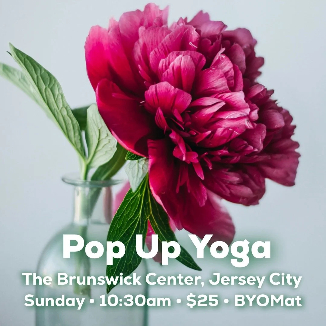 Join me for 𝐢𝐧-𝐩𝐞𝐫𝐬𝐨𝐧 𝐲𝐨𝐠𝐚 this weekend in downtown Jersey City (𝘵𝘩𝘪𝘴 𝘪𝘴 𝘵𝘩𝘦 𝘭𝘢𝘴𝘵 in-person 𝘤𝘭𝘢𝘴𝘴 𝘶𝘯𝘵𝘪𝘭 𝘵𝘩𝘦 𝘦𝘯𝘥 𝘰𝘧 𝘈𝘶𝘨):&thinsp;&thinsp;&thinsp;&thinsp;
&thinsp;&thinsp;&thinsp;&thinsp;&thinsp;&thinsp;
📆