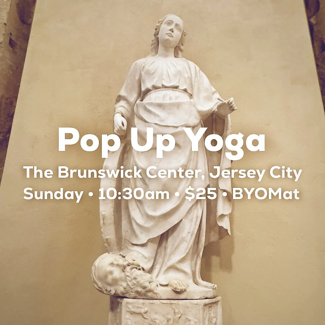 Join me for 𝐢𝐧-𝐩𝐞𝐫𝐬𝐨𝐧 𝐲𝐨𝐠𝐚 this weekend in downtown Jersey City:&thinsp;&thinsp;&thinsp;&thinsp;
&thinsp;&thinsp;&thinsp;&thinsp;&thinsp;&thinsp;
📆 Sunday, October 11, 2026&thinsp;&thinsp;
⏰ 𝟏𝟎:𝟑𝟎-𝟏𝟏:𝟑𝟎𝐚𝐦&thinsp;&thinsp;&thinsp