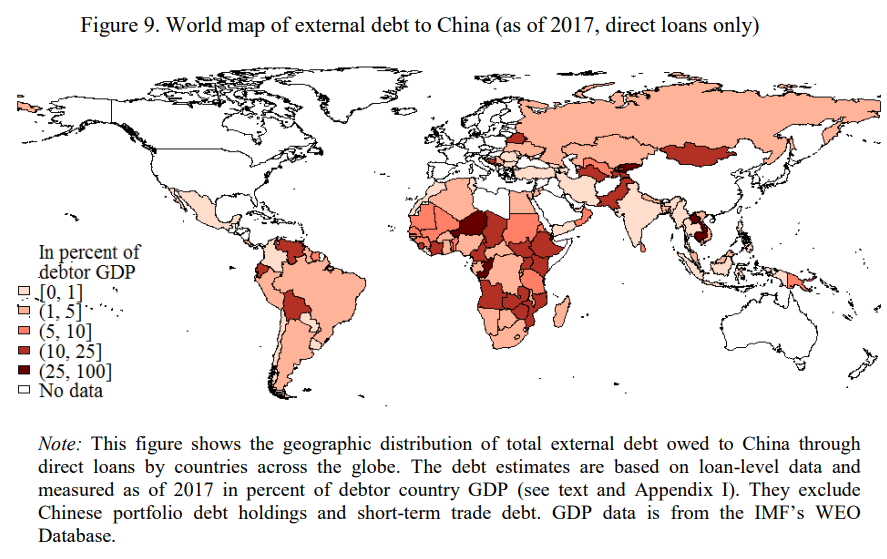 Figure 9. World map of external debt to China.png