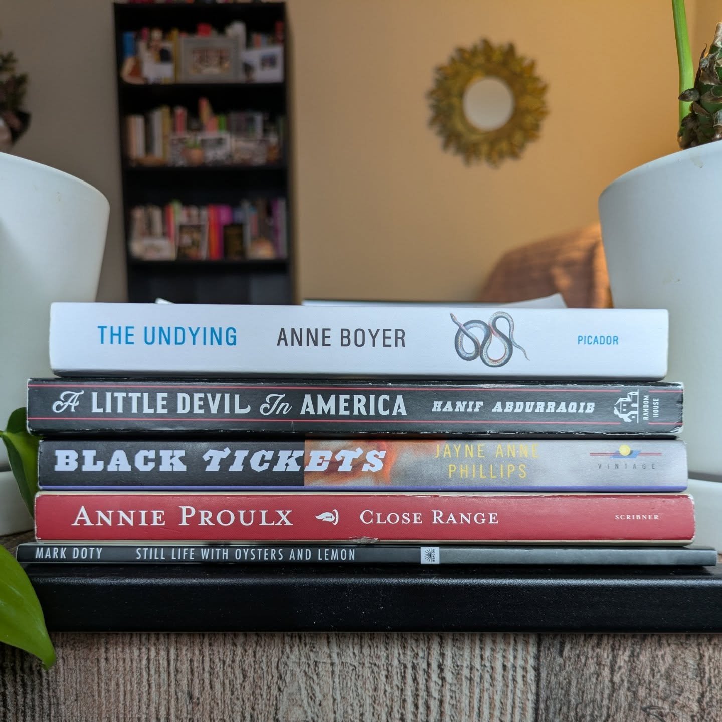 I have gotten so terribly behind in posting about books that, in order to get a clean start, I'm doing a group post. These are the books I have yet to post about that I got to read in a class taught @taybro1987 . It was a fantastic reading list and I