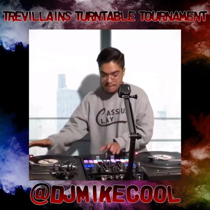 Here is @djmikecool entry for Trevillain&rsquo;s Turntable Tournament! Comment below to cast your vote for this DJ! Voting closes Sunday Oct. 20th @ 11:59pm. You can check out all of the other DJs by clicking here on my profile 🔥🎧