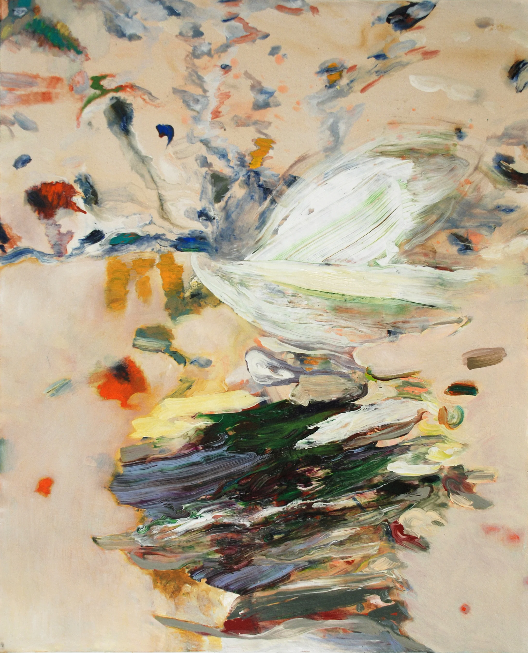RIFTS. Acrylic on canvas, 48 x 40 inches, 2013 (not available)