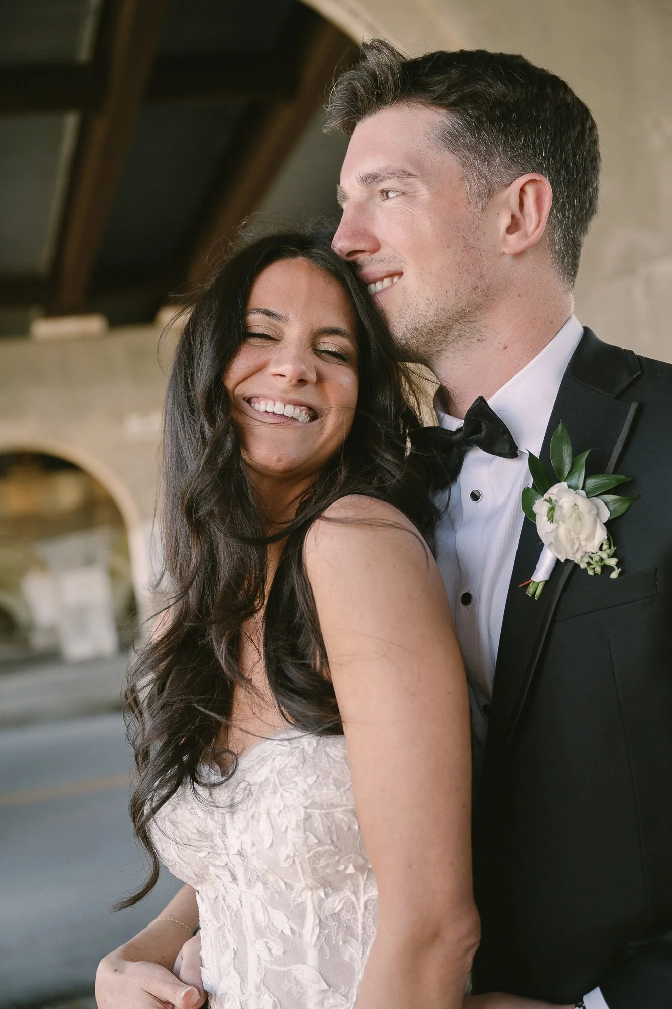 Bride and Groom portraits at Mt. Washington Mill- Dye House in Baltimore, Maryland