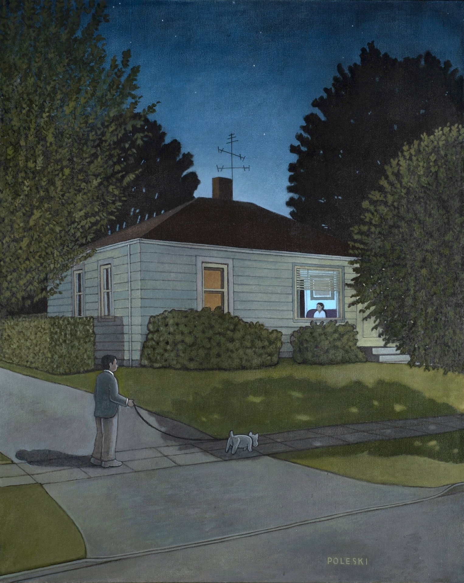 t.v., 40" x 32"  $6,200