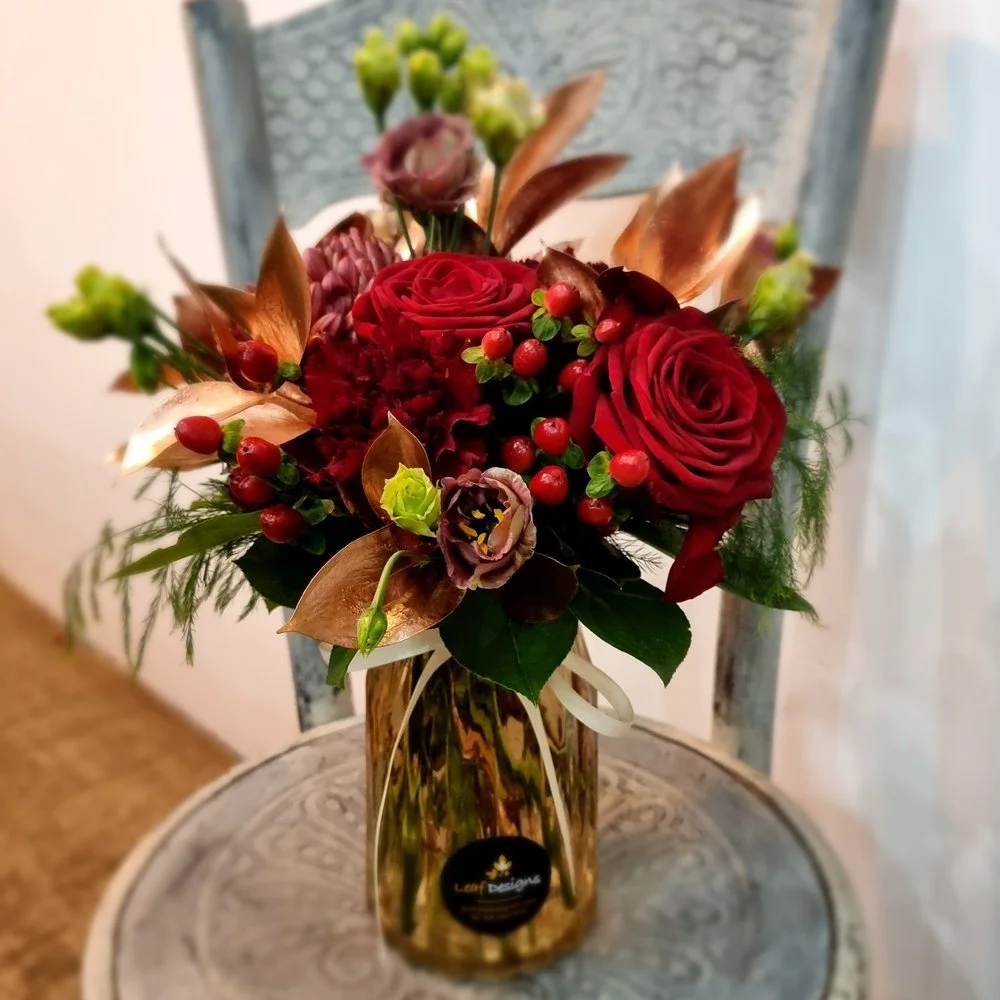 christmas posy jar.jpg