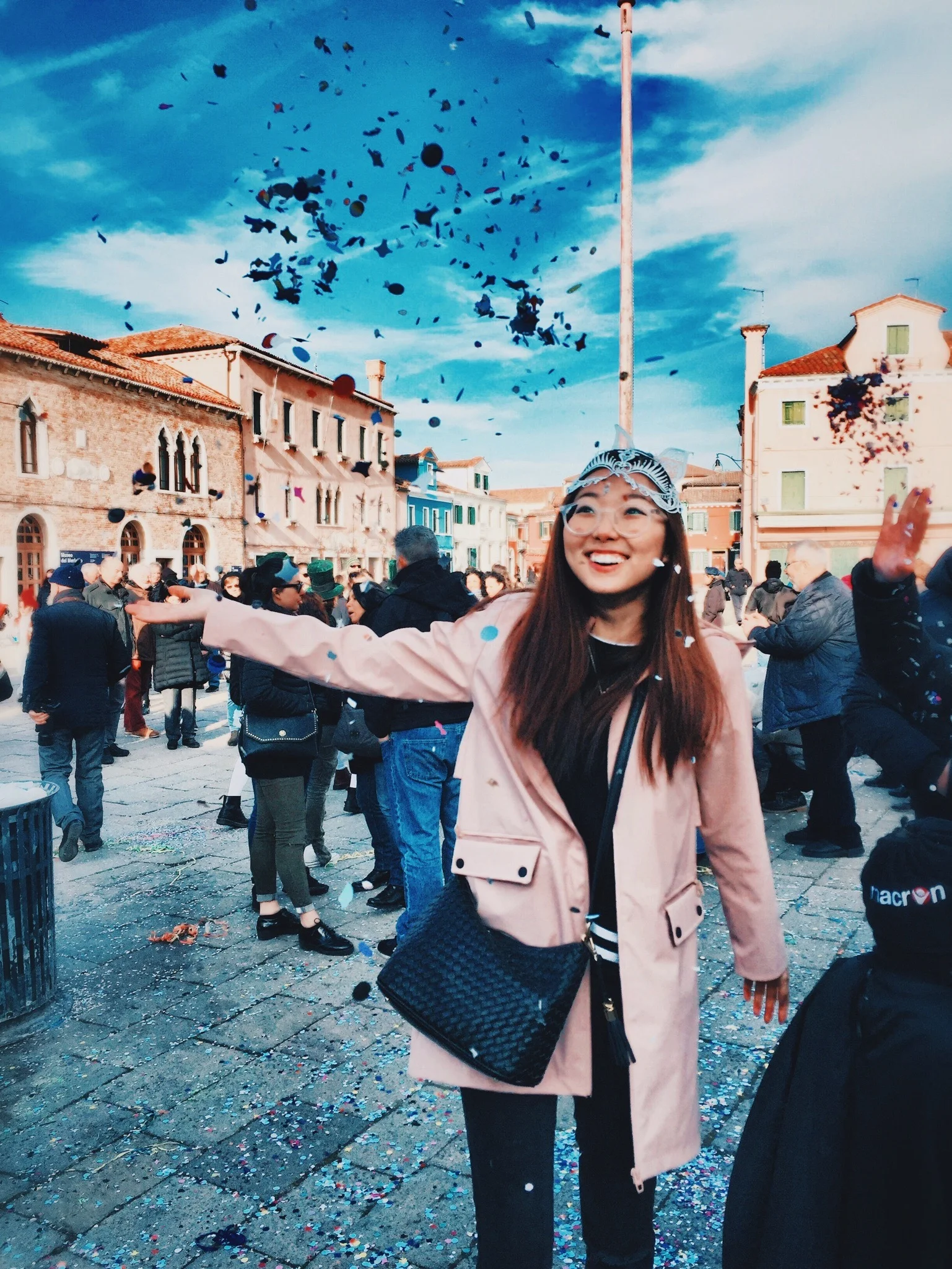 Carnevale in Burano, Italy during my semester abroad