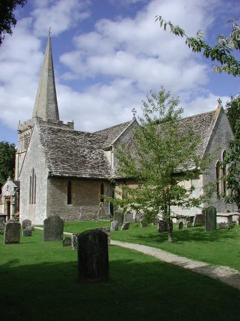 All Saints Church in Down Ampney where Vaughn Williams' father was a vicar