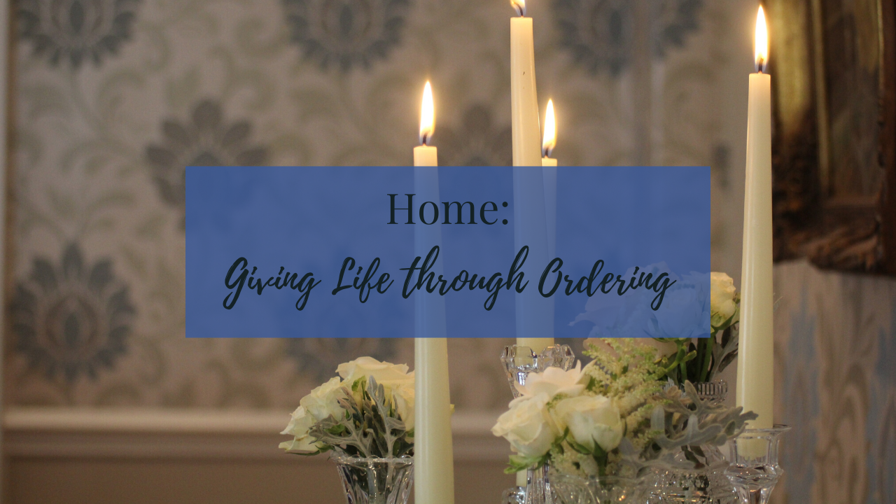 Home:  Giving Life Through Ordering