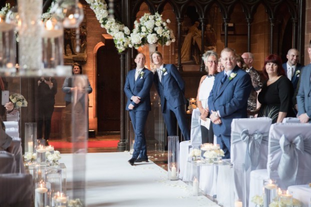 Wedding photography Cheshire Peckforton Castle