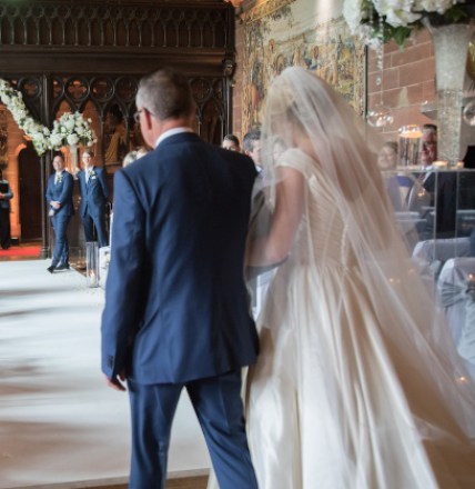 Wedding photography Cheshire Peckforton Castle