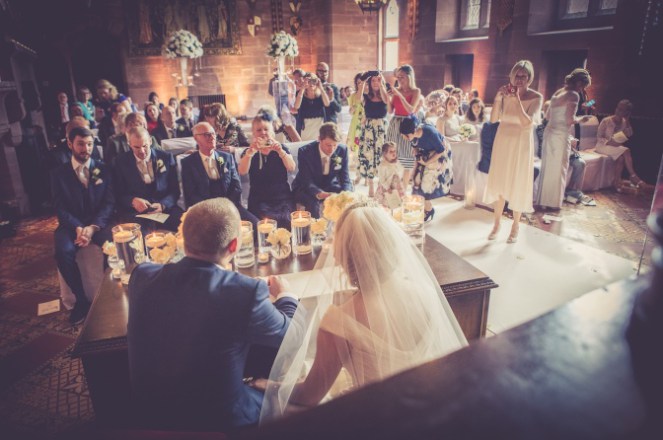 Wedding photography Cheshire Peckforton Castle