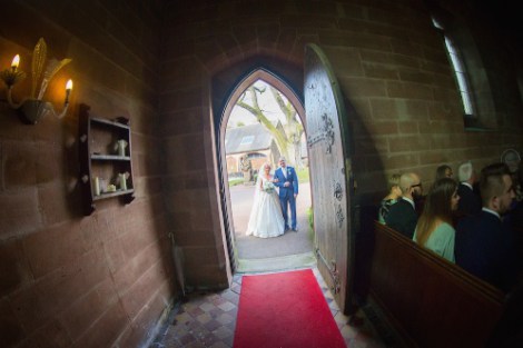 Wedding photography Cheshire Peckforton Castle