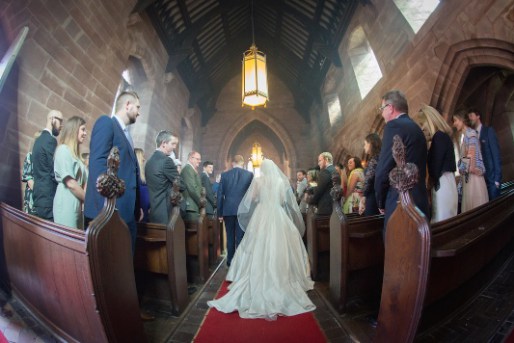 Wedding photography Cheshire Peckforton Castle