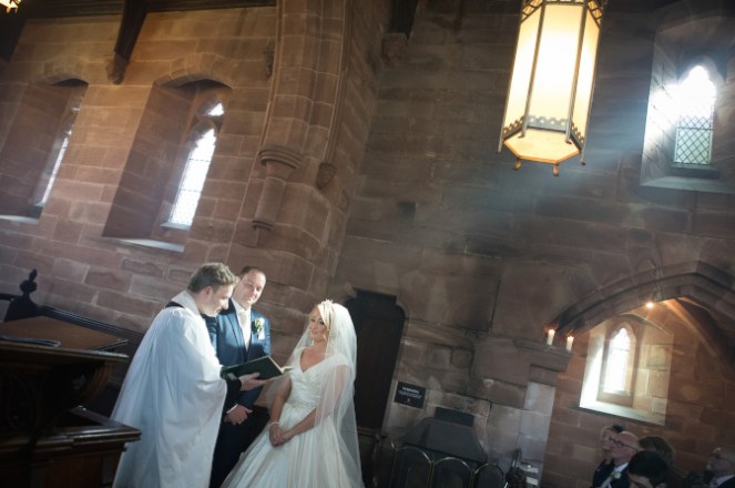 Wedding photography Cheshire Peckforton Castle