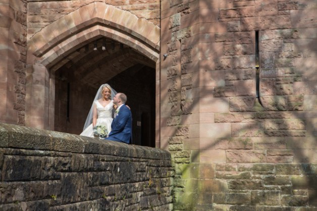 Wedding photography Cheshire Peckforton Castle