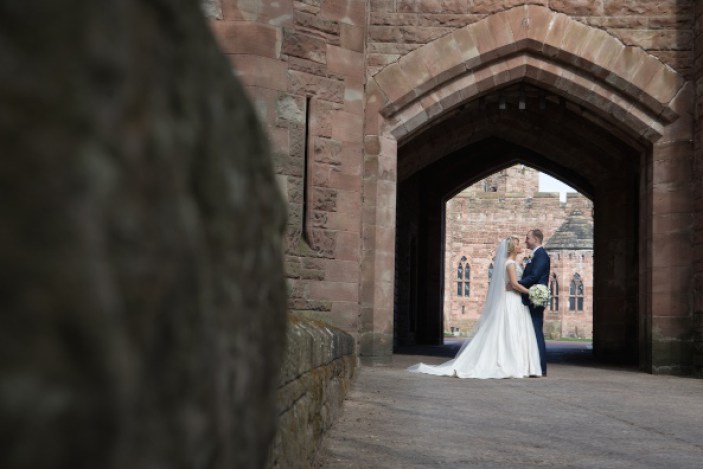 Wedding photography Cheshire Peckforton Castle