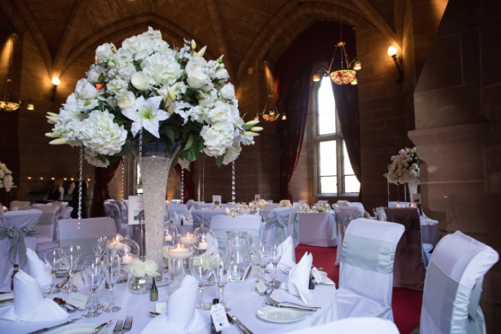 Wedding photography Cheshire Peckforton Castle