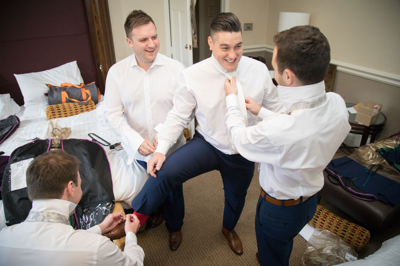 Midland Hotel Wedding Photography by Icon Studio