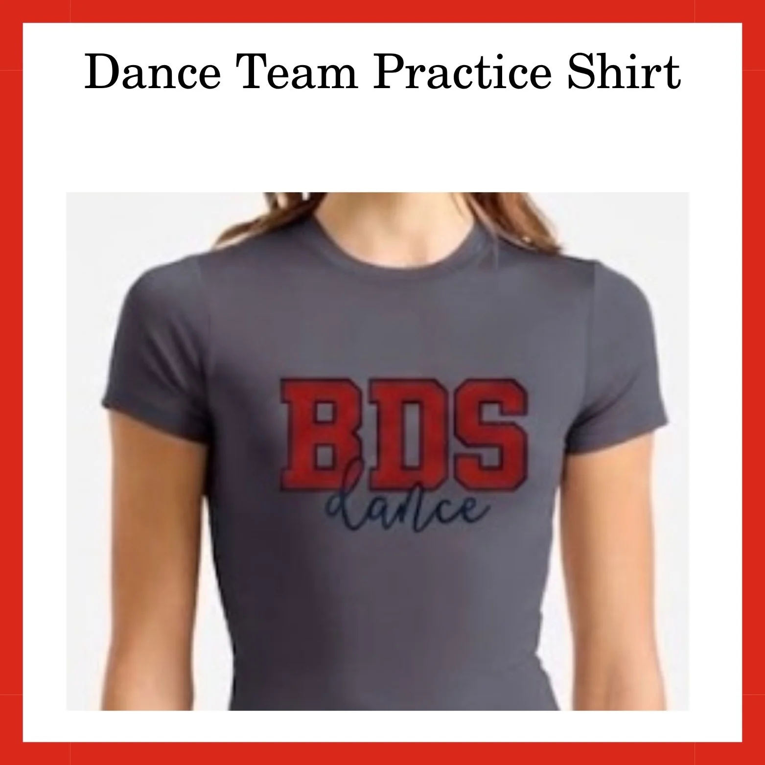 Dance Team Practice Shirt