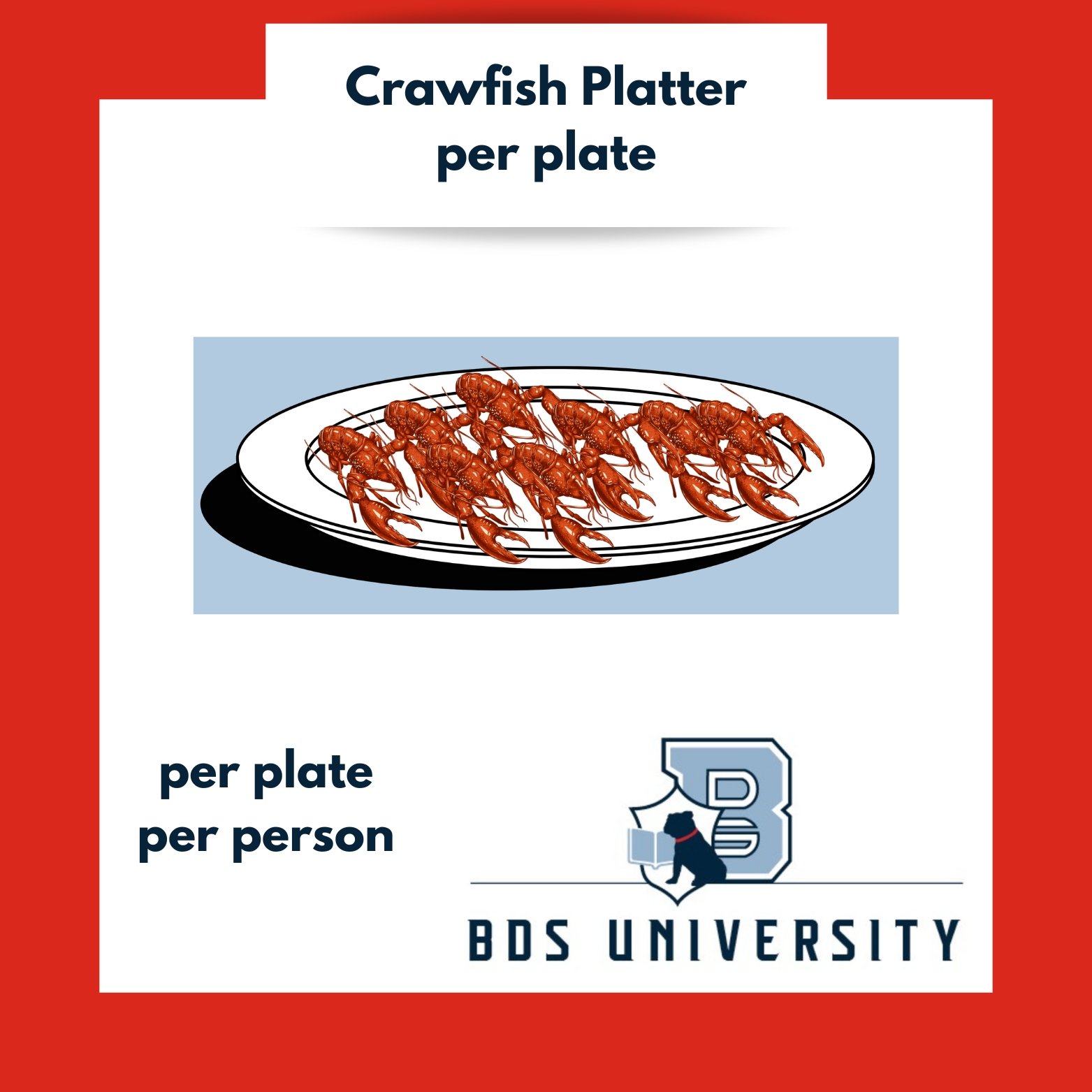 Crawfish Plate