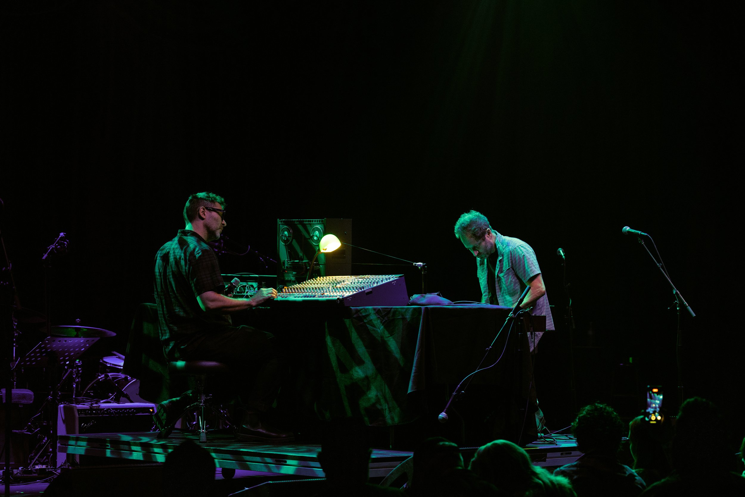 Jamie Lidell and Rob Berger - photo by Eric Alghrim