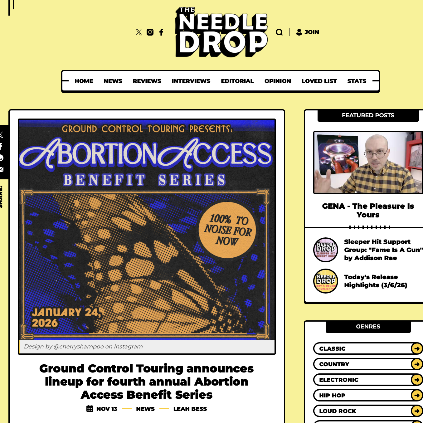 Image Link Needle Drop