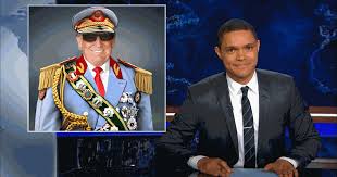 The Daily Show 's Trevor Noah compares Trump's affect to African Dictators.
