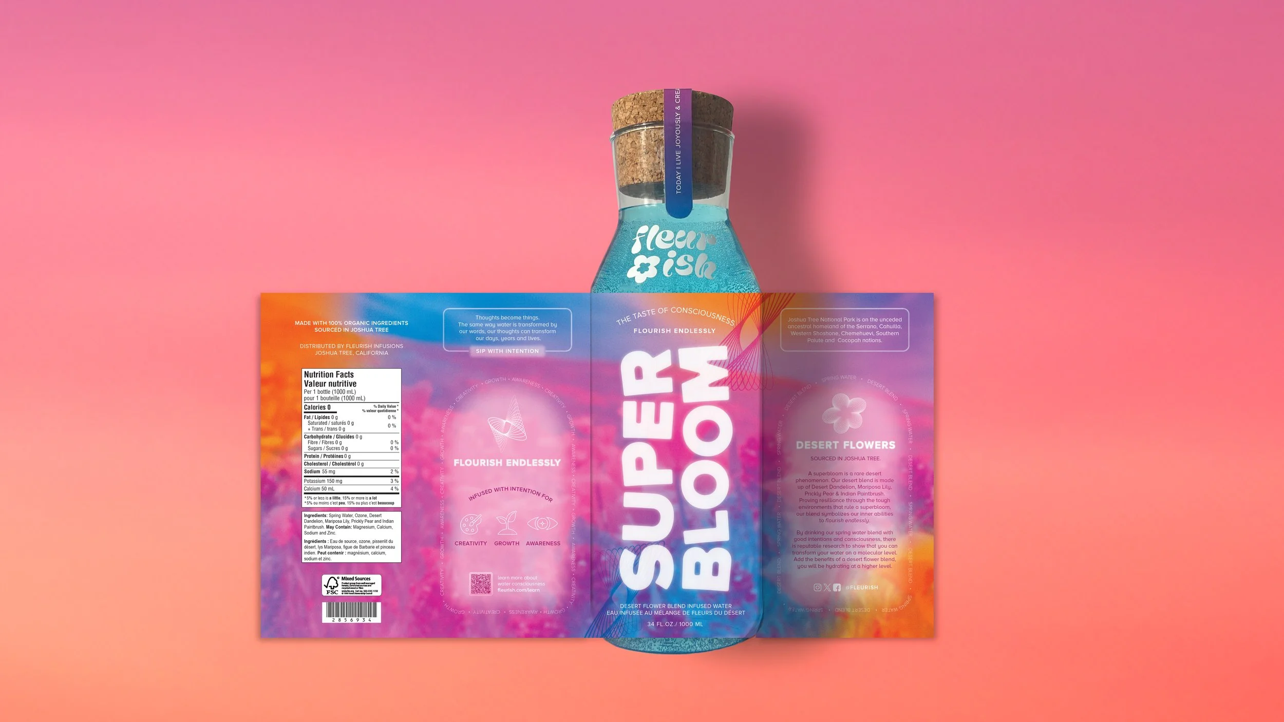 Fleurish Infusions — Branding Project (2024)