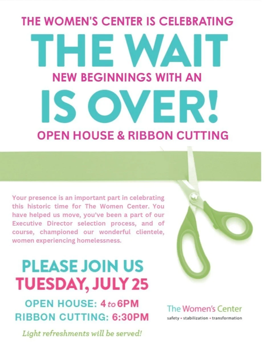 Join Us at The Women's Center For Our Open House / Ribbon Cutting Ceremony