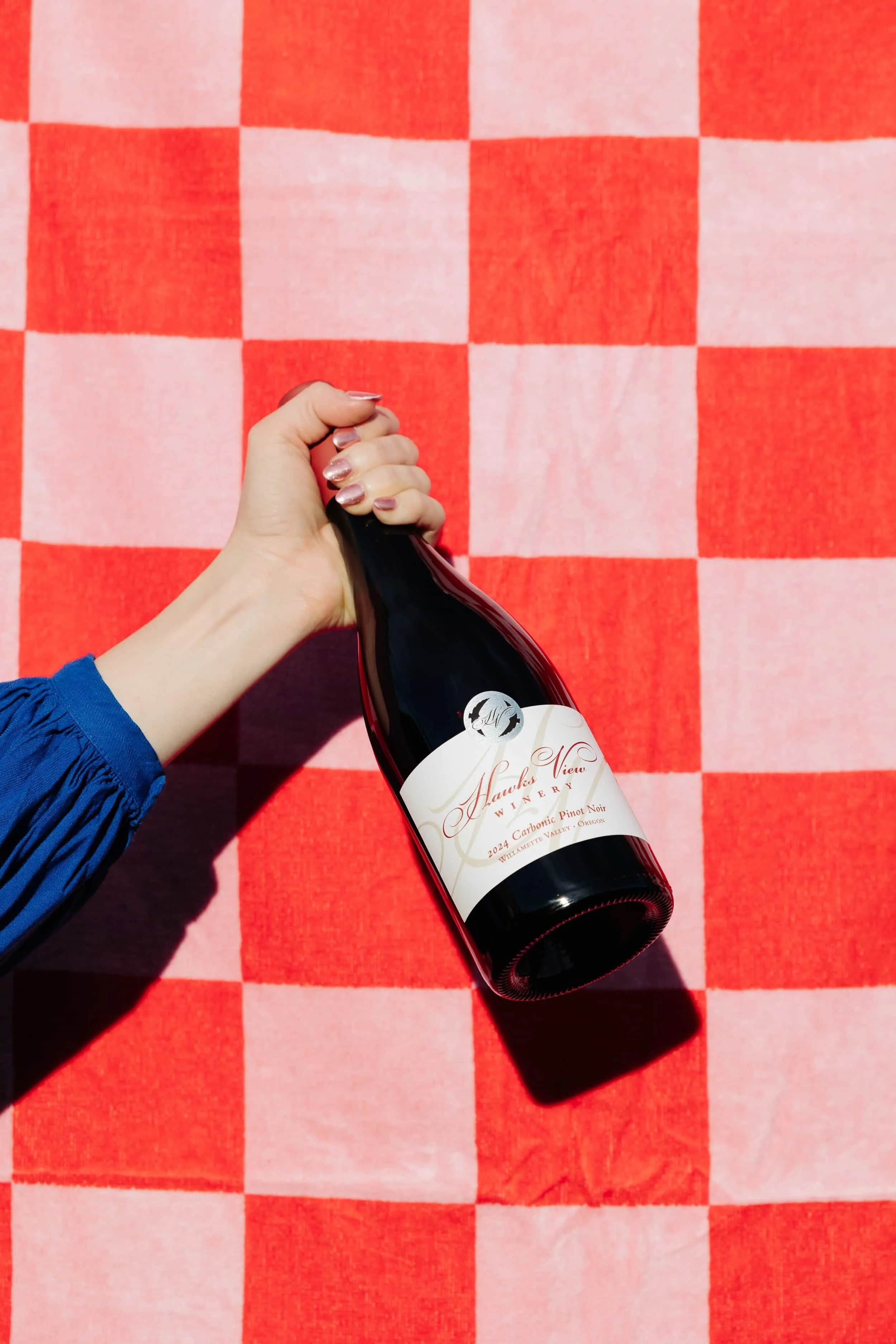 Oregon Winery Branding Photo Shoot - Hawks View Winery