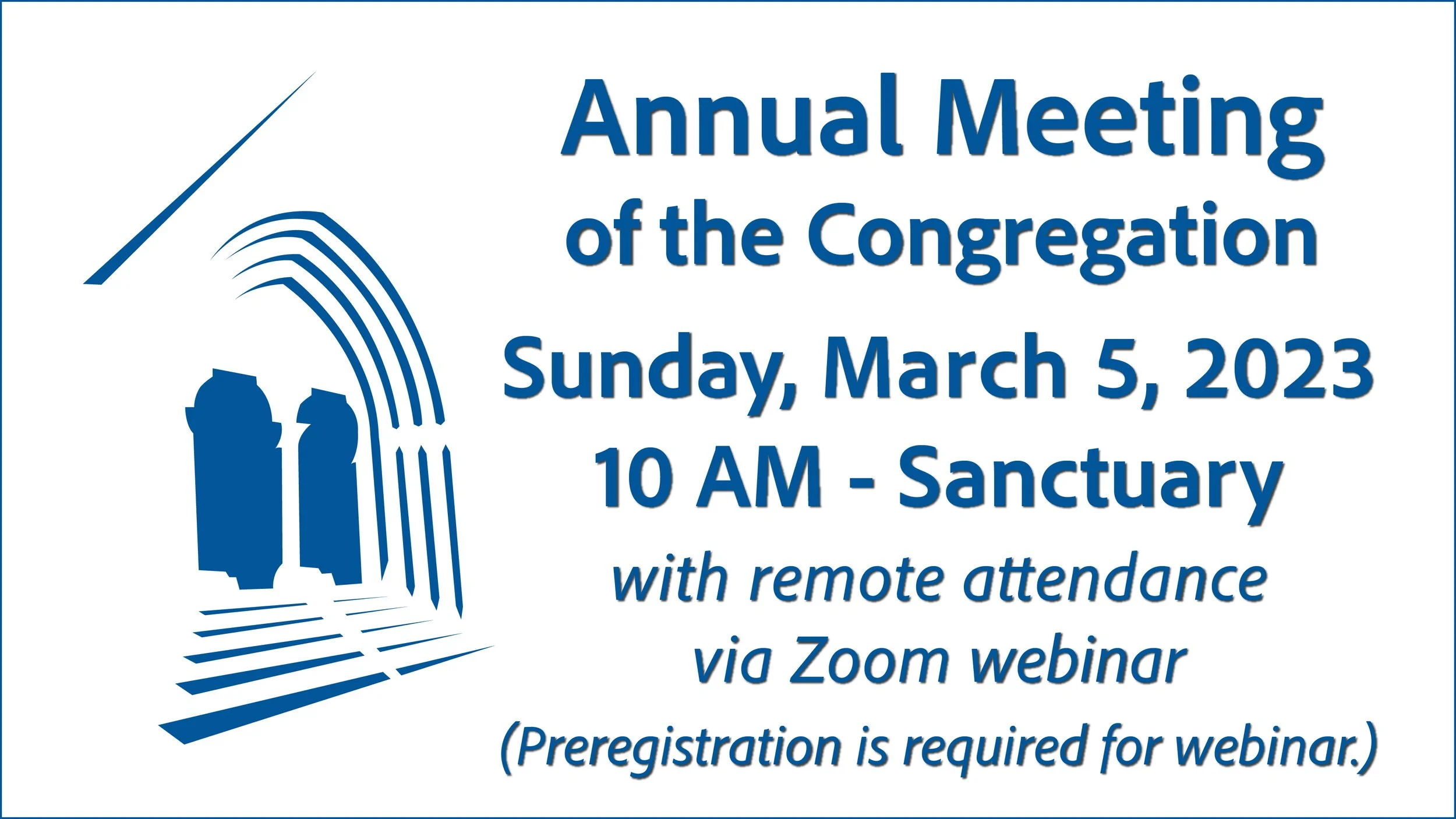 Annual Meeting of the Congregation