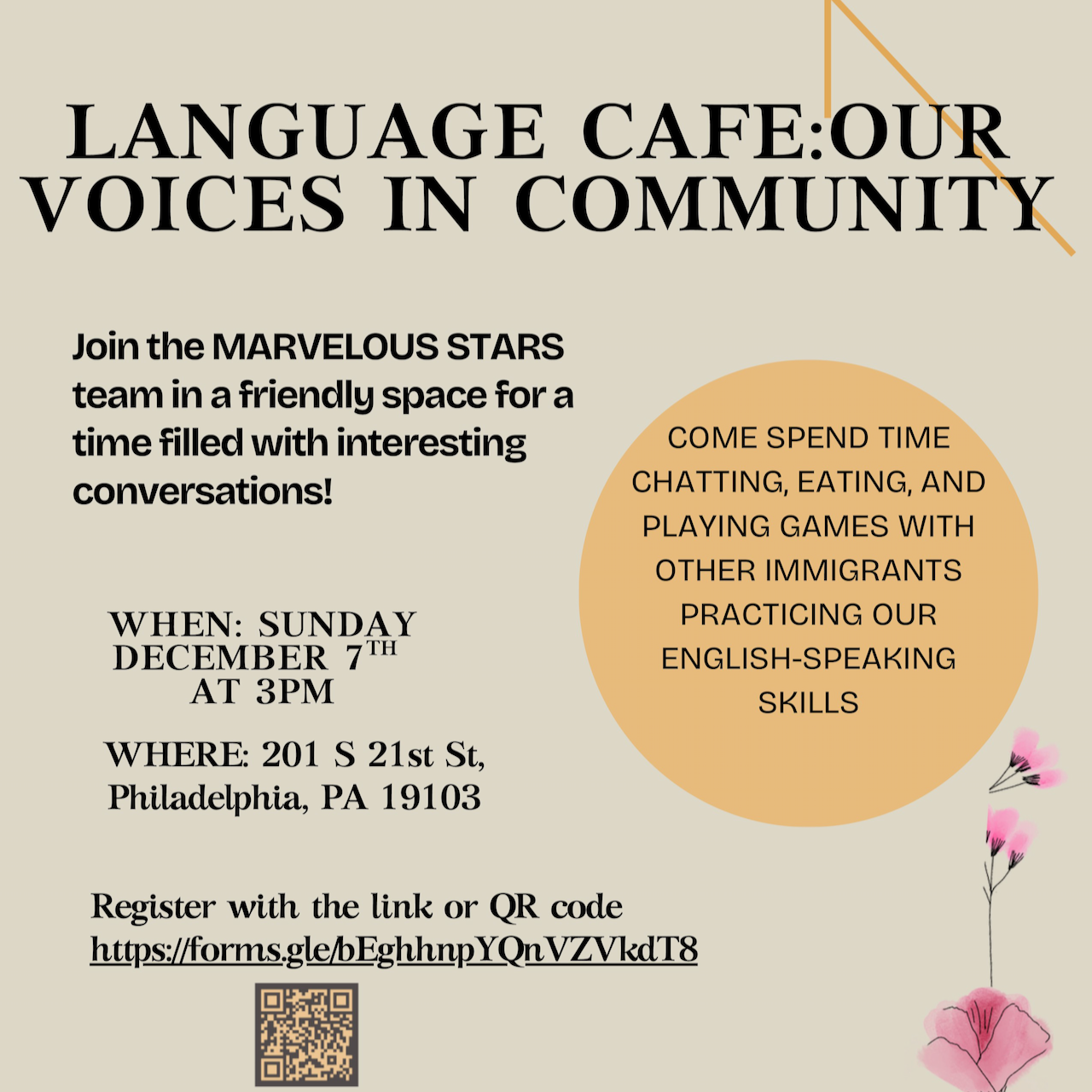 The Welcoming Center Language Café