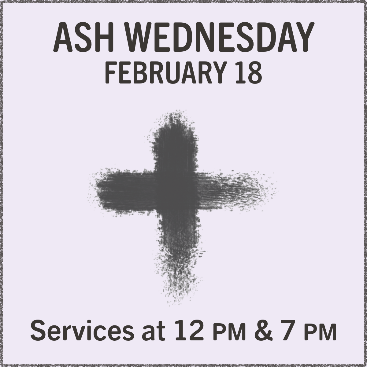 Ash Wednesday