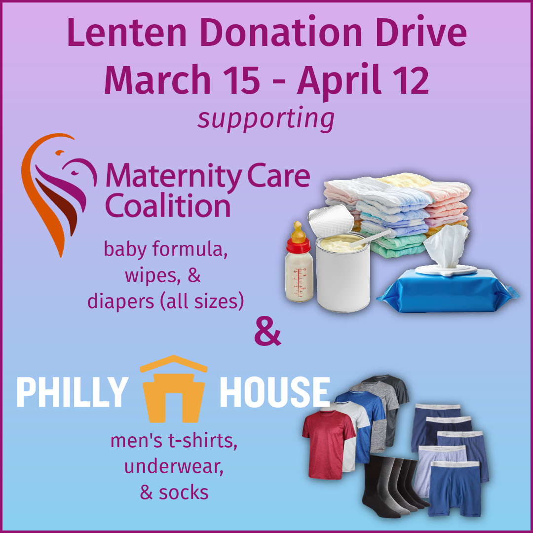 Lenten Donation Drive