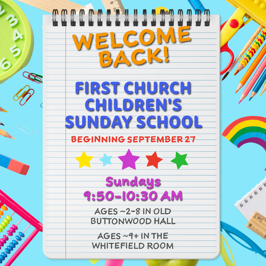 Children's Sunday School Returns