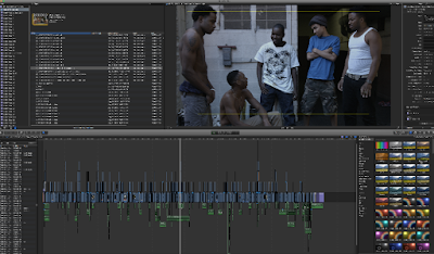 Clark's timeline in FCPX