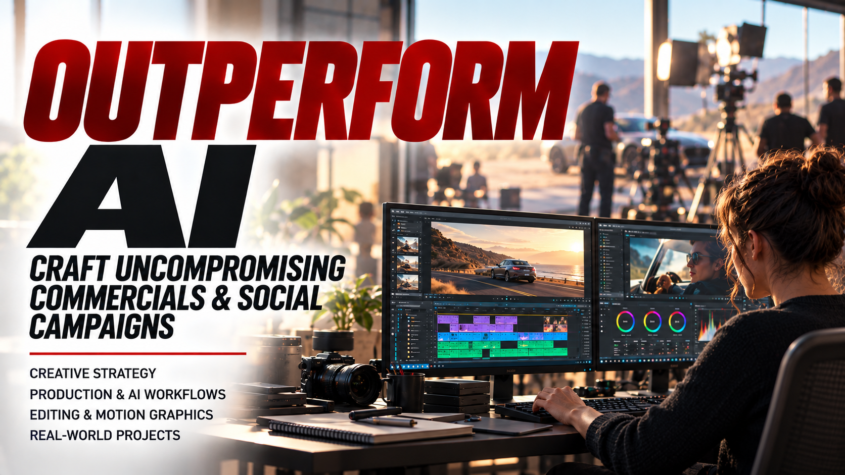   Craft uncompromising commercials &amp; social campaigns. Two consecutive weekends, one great class starting November 14th.  