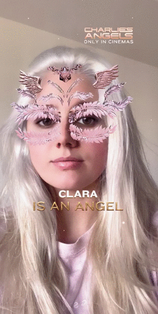 Charlie's Angels Snapchat Lens